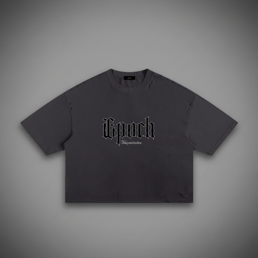 Epoch Frayed Boxy Tee