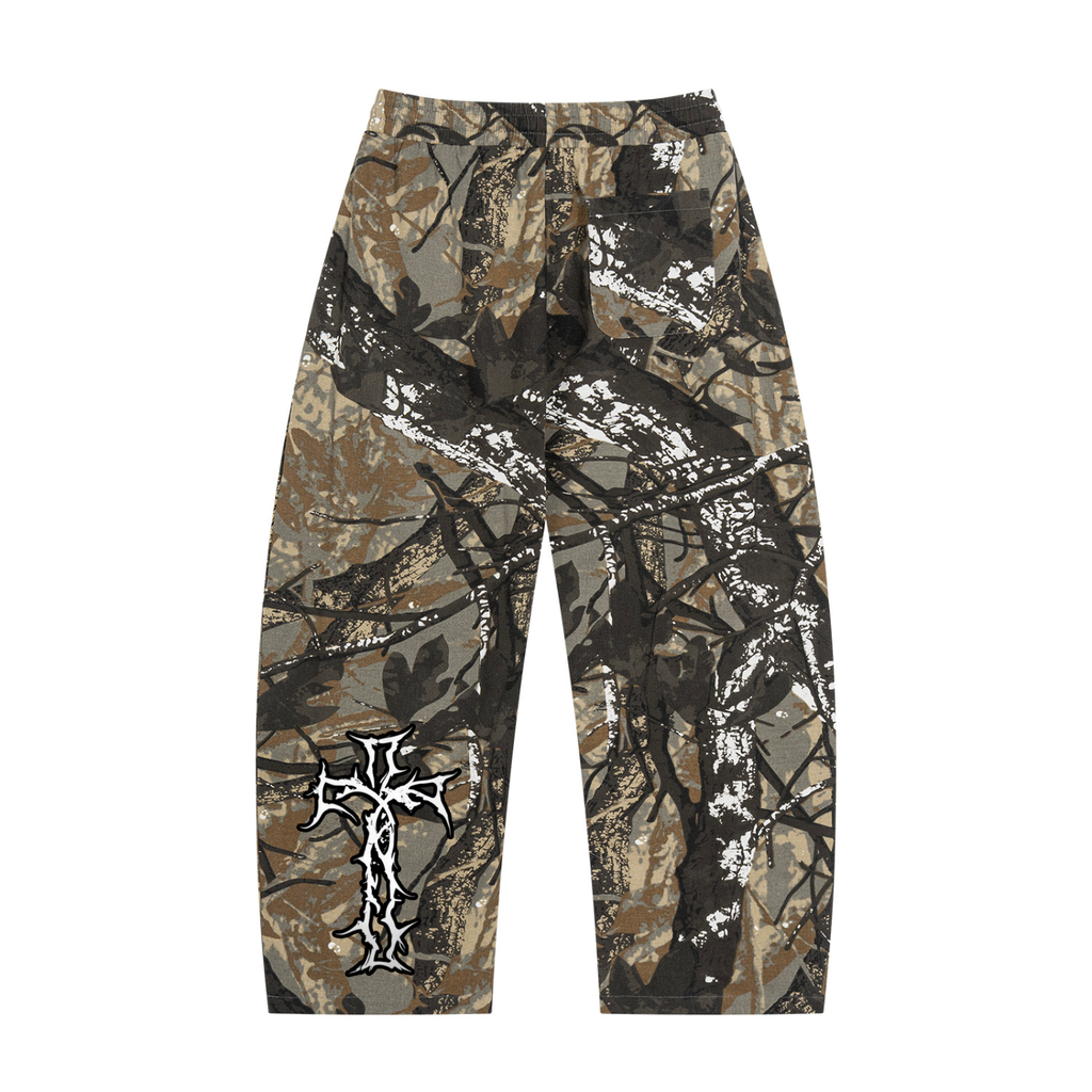 Authentic USX Tree Camo Barrel Leg Pants