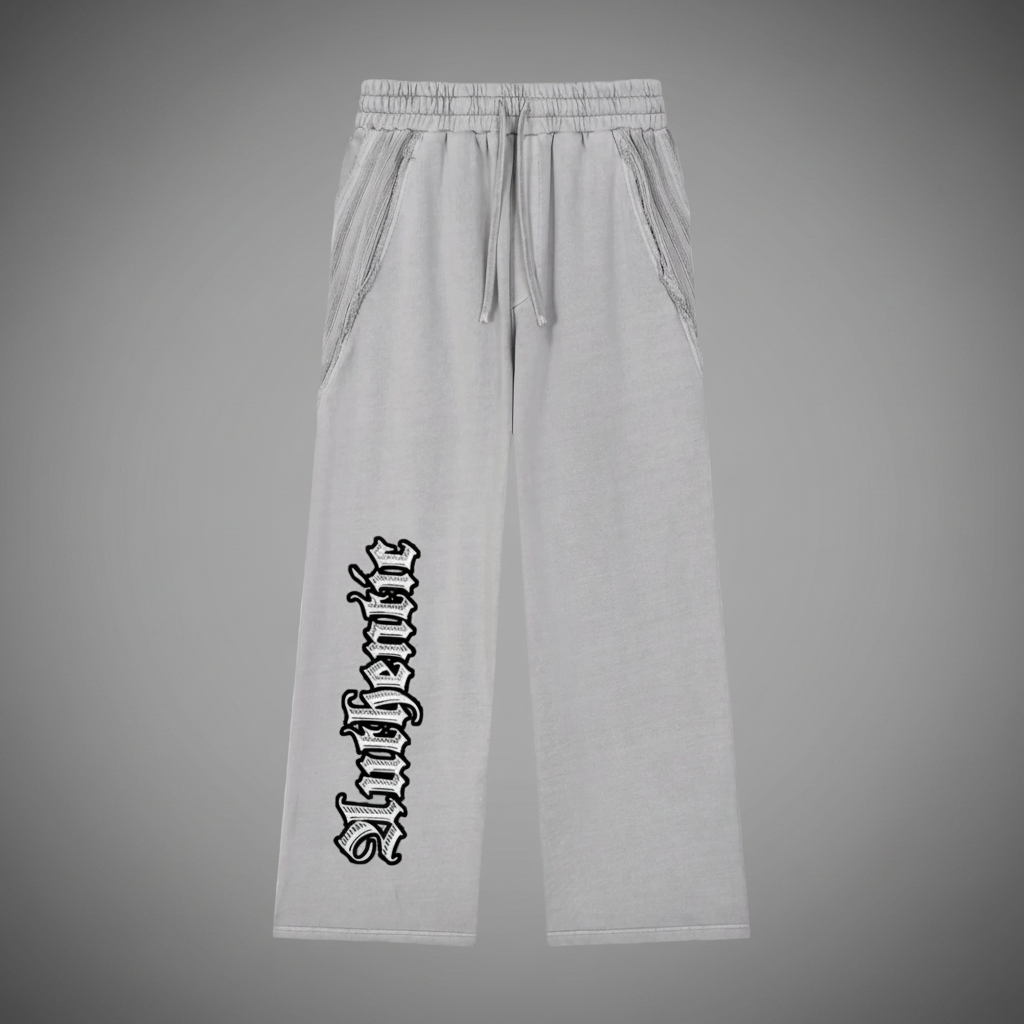 Authentic Snow Washed Tape Sweatpants