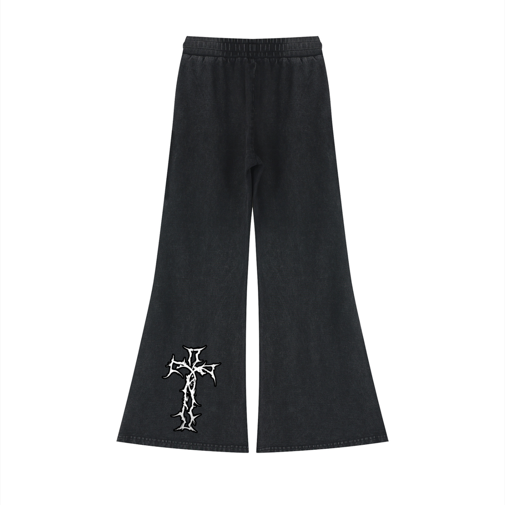 Women’s Authentic Washed Flared Sweatpants
