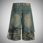 Authentic USX Camo Denim Shorts