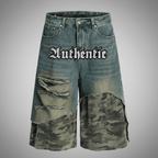 Authentic USX Camo Denim Shorts