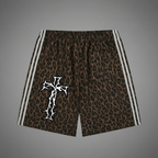 Authentic USX Heavyweight Leopard Shorts