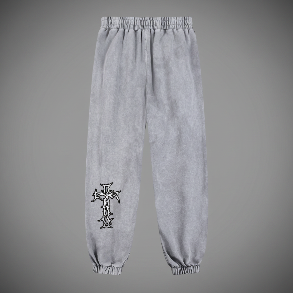 Authentic Snow Wash Heavyweight Jogged Sweatpants