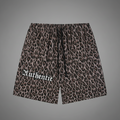 Authentic Unisex Heavyweight Leopard Drawstring Shorts