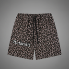 Authentic USX Heavyweight Leopard Shorts