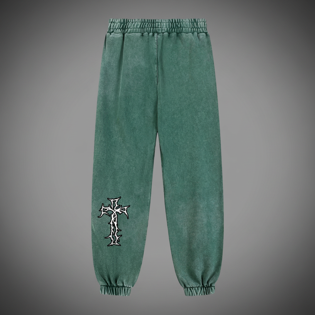 Authentic Snow Wash Heavyweight Jogged Sweatpants