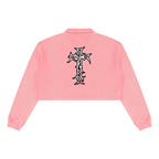 Women’s Authentic Washed Cropped Sweatshirt