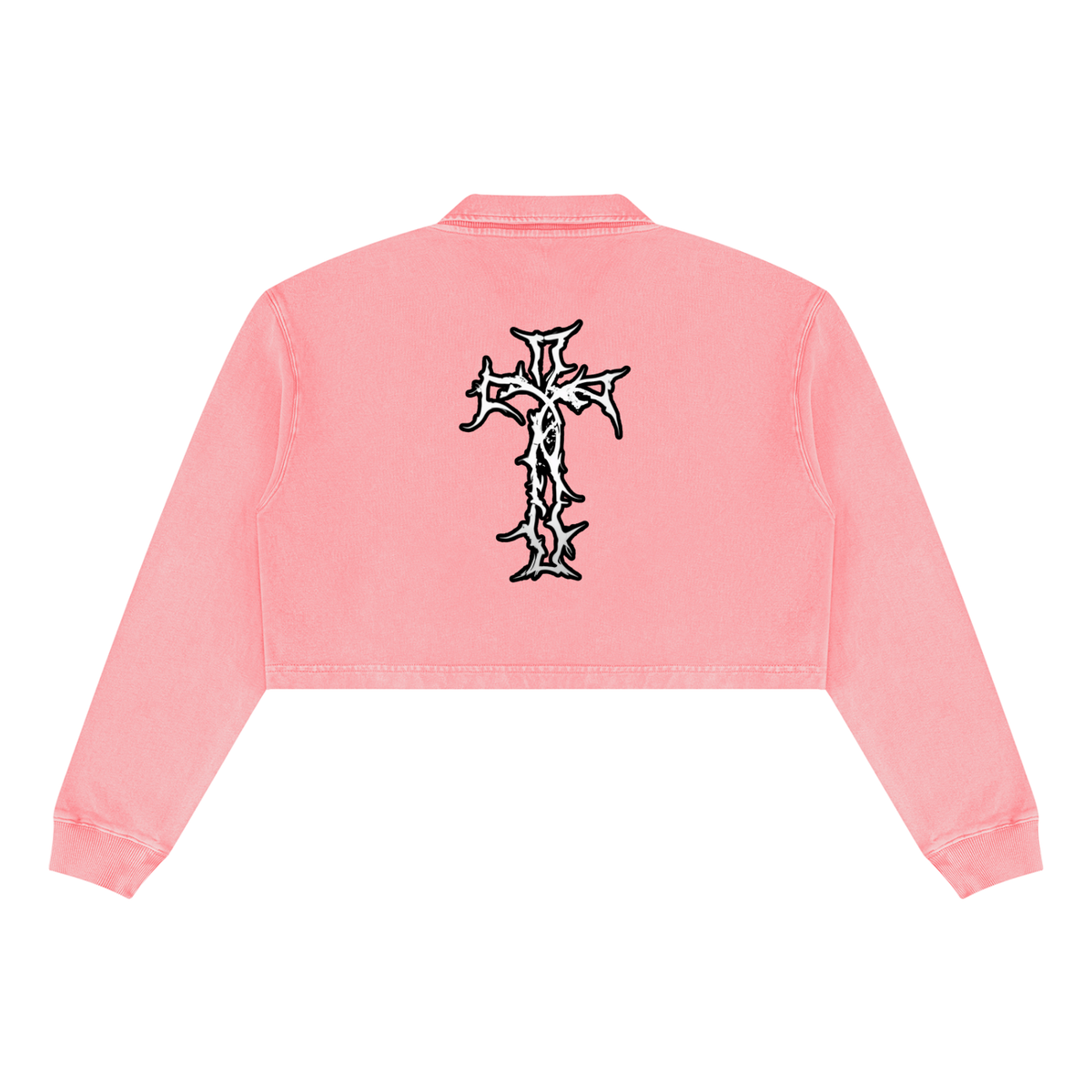 Women’s Authentic Washed Cropped Sweatshirt