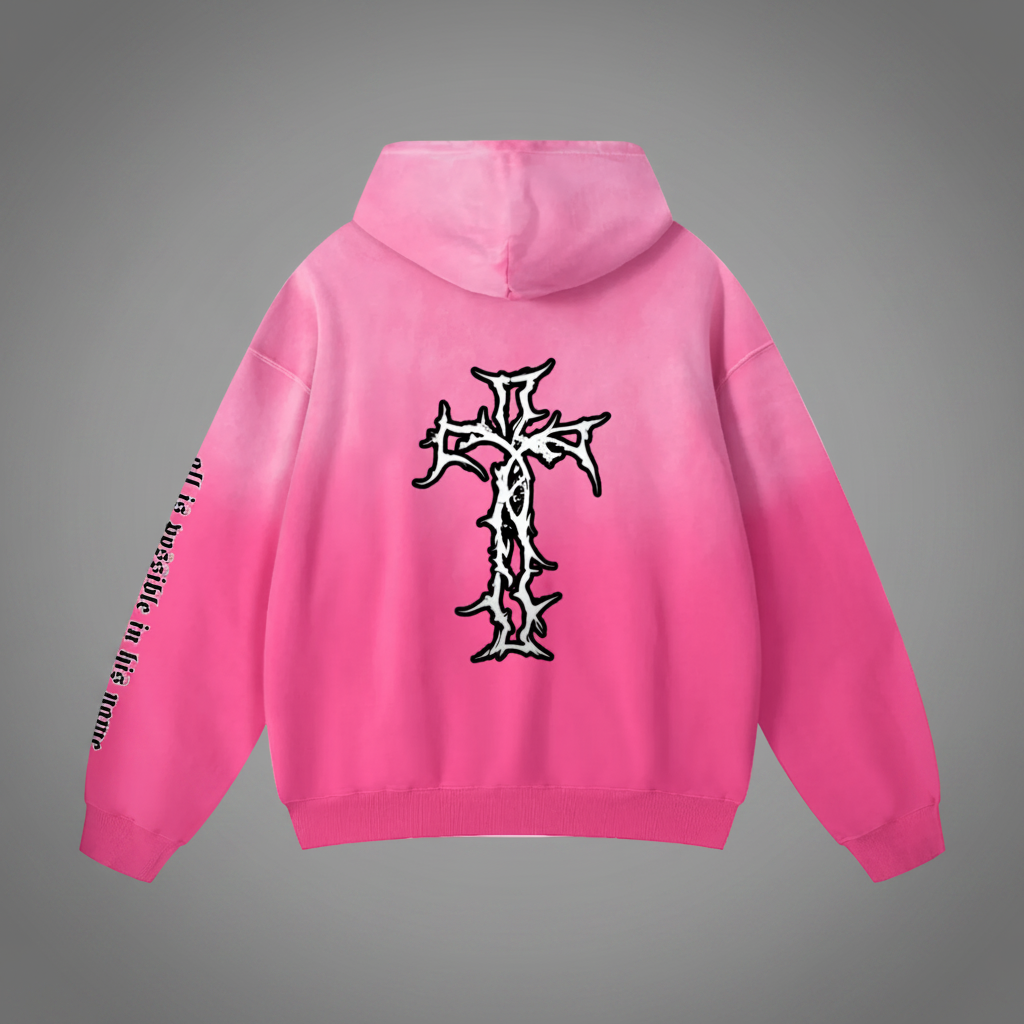 Authentic Heavyweight Sunfade Oversized Hoodie