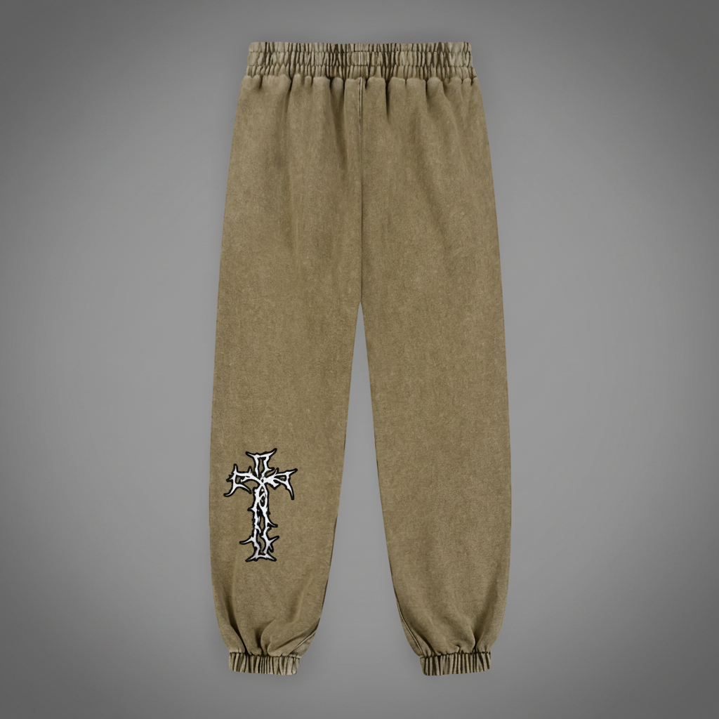 Authentic Snow Wash Heavyweight Jogged Sweatpants