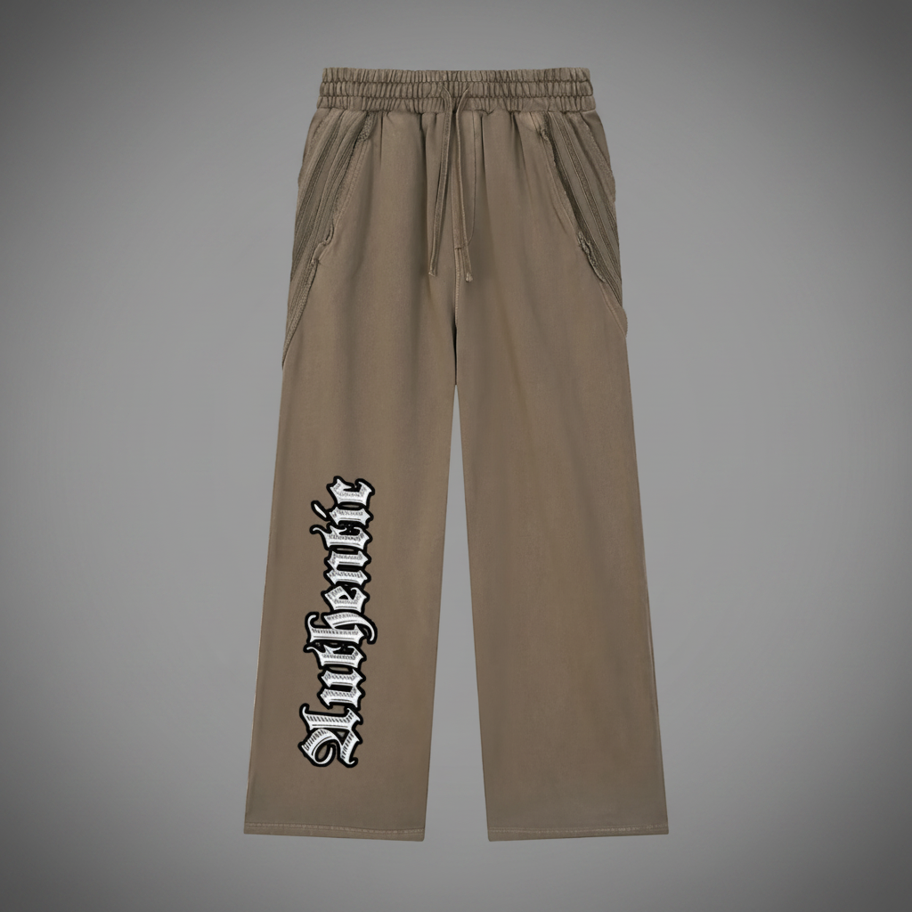 Authentic Snow Washed Tape Sweatpants