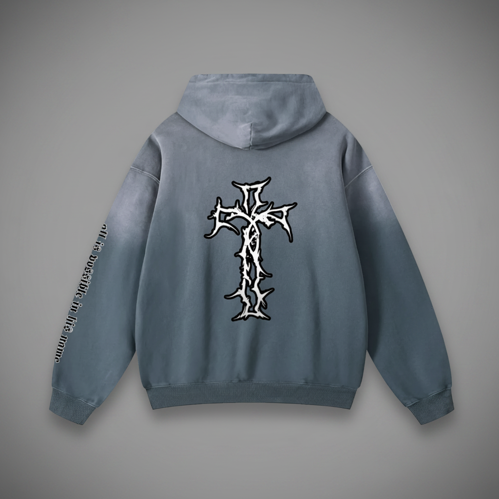 Authentic Heavyweight Sunfade Oversized Hoodie