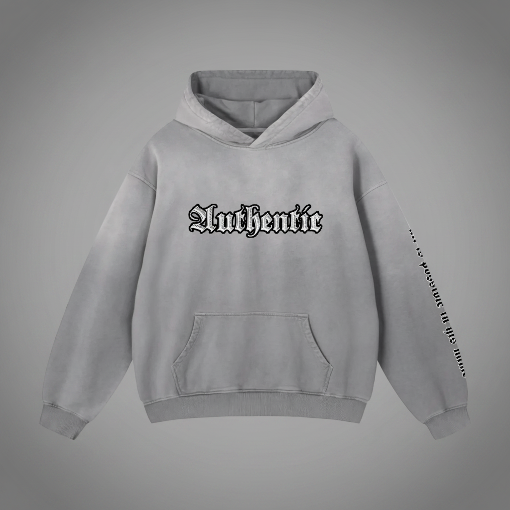 Authentic Heavyweight Sunfade Oversized Hoodie
