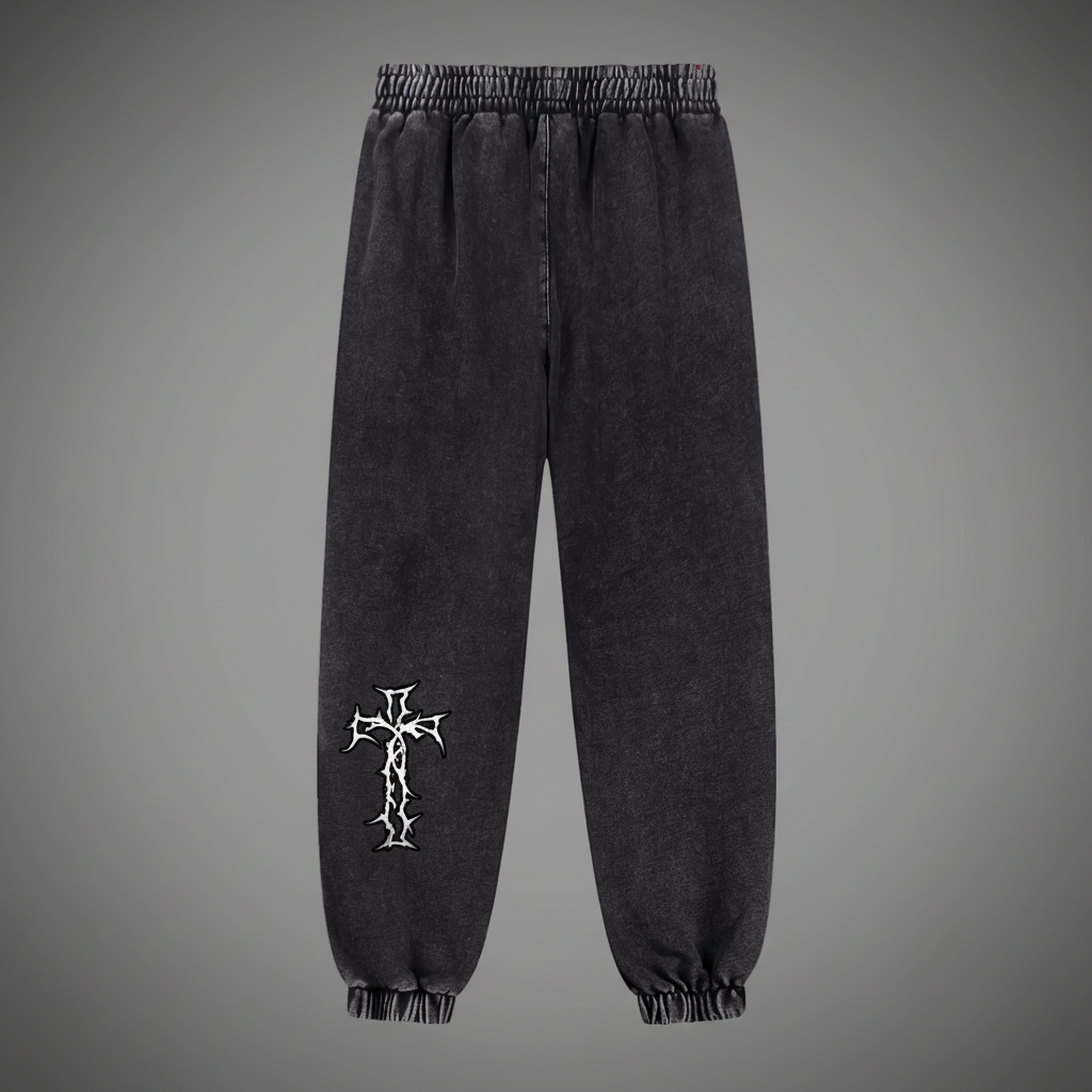 Authentic Snow Wash Heavyweight Jogged Sweatpants