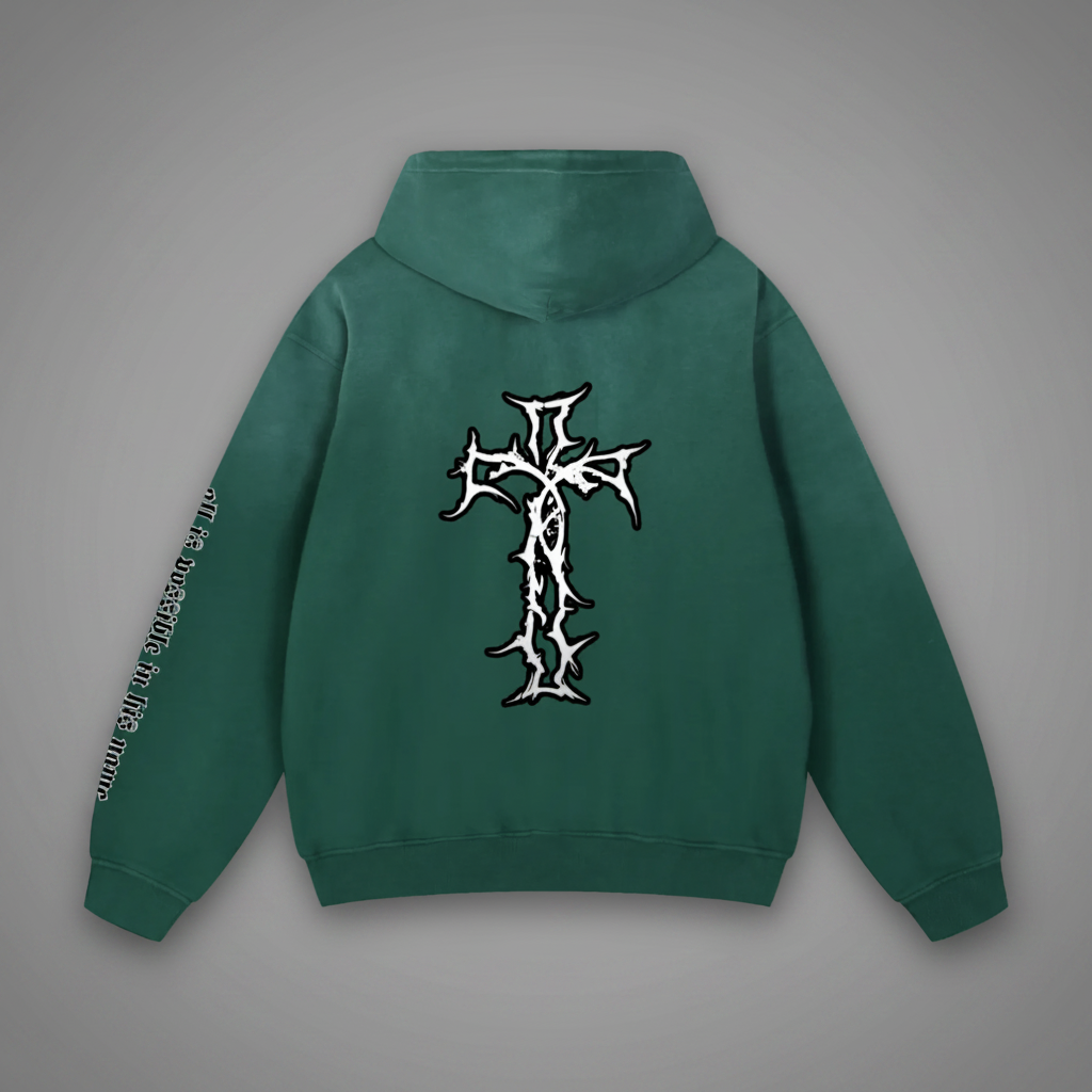 Authentic Heavyweight Sunfade Oversized Hoodie