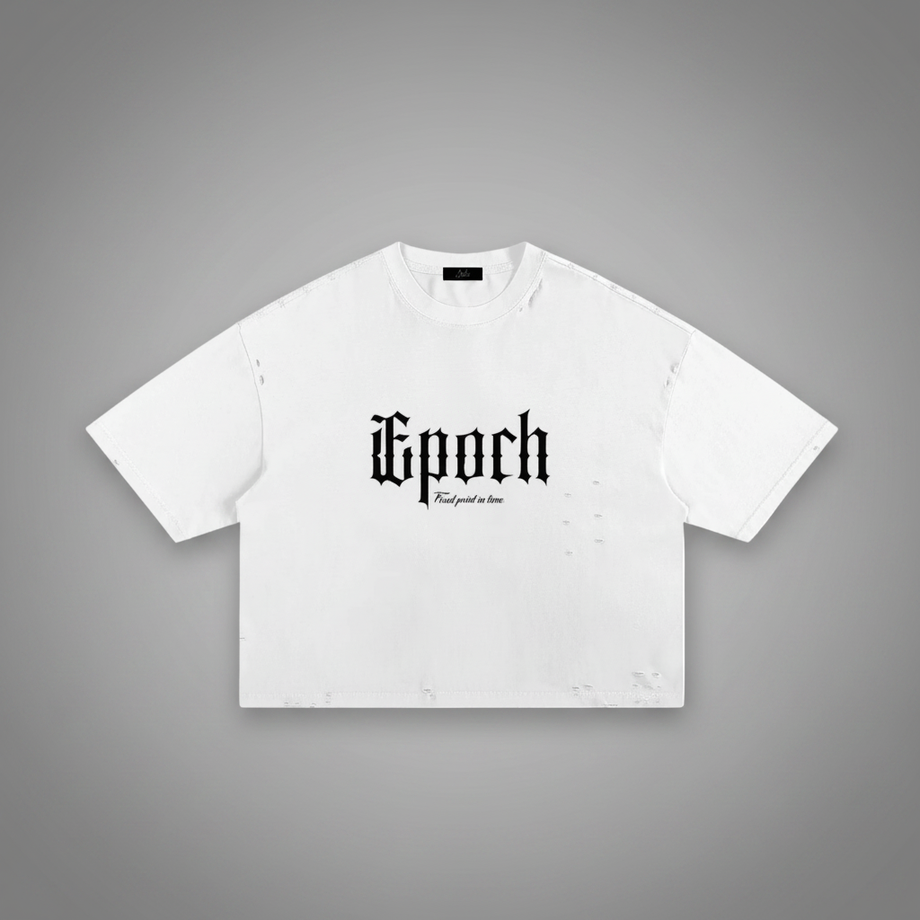 Epoch Frayed Boxy Tee