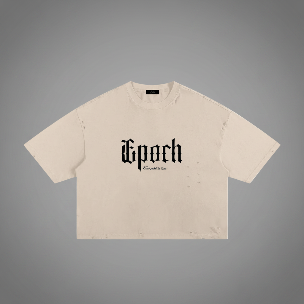 Epoch Frayed Boxy Tee
