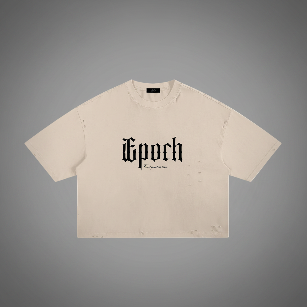 Epoch Frayed Boxy Tee