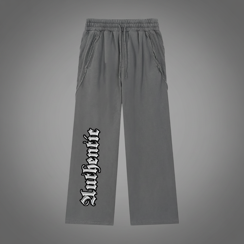 Authentic Snow Washed Tape Sweatpants