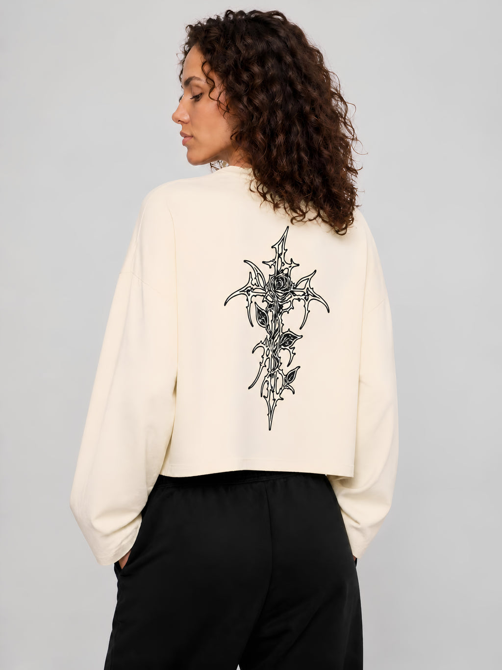Authentic (W) Boxy Batwing Sleeve T-Shirt